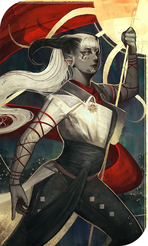 The Sun Always Rises by katorius Qunari Female, Inquisitor Adaar, Dragon Age Qunari, Dragon Age Tarot Cards, Dragon Age Characters, Dragon Age Games, Dragon Age Series, Images D'art, Dragon Age Inquisition