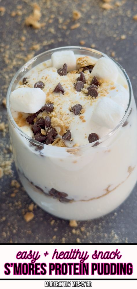 High Protein Greek Yogurt Dessert, Protein Milk Recipes, Protein Powder Greek Yogurt Recipes, Plain Nonfat Greek Yogurt Recipes, Greek Yogurt Protein Bowl, Recipes For Protein Powder, Easy Protein Desserts Healthy, Recipes With Vanilla Protein Powder, Healthy Pudding Desserts