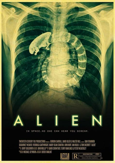 Alien Movie 1979 Film Posters, Alien Movie Art, Alien Ridley Scott, Aliens Movie Art, Alien Movie Poster, Alien Ripley, Alien Poster, Xenomorph Art, Science Fiction Movie Posters