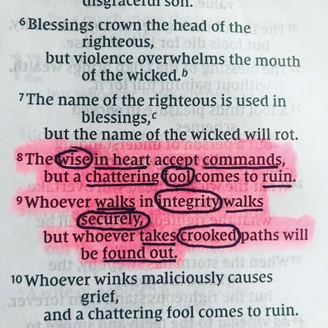 NEWLIFE4YOU on Instagram: ��“Proverbs 10:8,9 We all face difficult situations in life. No one on earth is exempt from trials. But we have to discipline ourselves so…” Proverbs 10:8, Proverbs 10, On Earth, Proverbs, Bible Verse, The Fool, Bible Verses, Bible, 10 Things