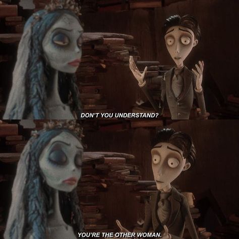 Corpse Bride Quotes, Tim Burton Quotes, Corpse Bride Movie, Corpse Bride Art, Emily Corpse Bride, Tim Burton Corpse Bride, Tim Burton Characters, The Other Woman, Alice In Wonderland Illustrations