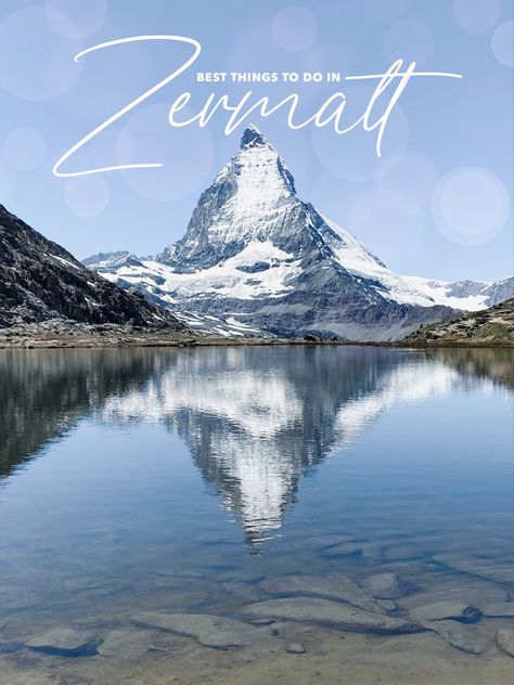 Looking to travel to Zermatt, Switerland? This blog has the perfect 2 day itinerary with best places to sray, things to do, hikes, and what to expect! Switzerland | Zermatt | Travel to Switzerland | Travel Photography | Travel Itinerary | Travel Blog | Must Do In Switzerland | Best Things To Do In Switerland | Zermatt Travel Itinerary European Travel Tips, Hotel Services, Perfect Itinerary, Switzerland Travel, Zermatt, Anniversary Trips, Beautiful Places In The World, European Travel, Travel Aesthetic