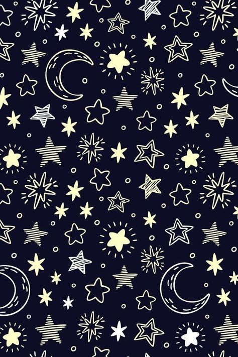 Star Pattern Design, Abstract White Background, Celestial Pattern, Stars And Moons, Moons And Stars, Stars Wallpaper, Galaxy Pattern, Stars Pattern, Moon Pattern