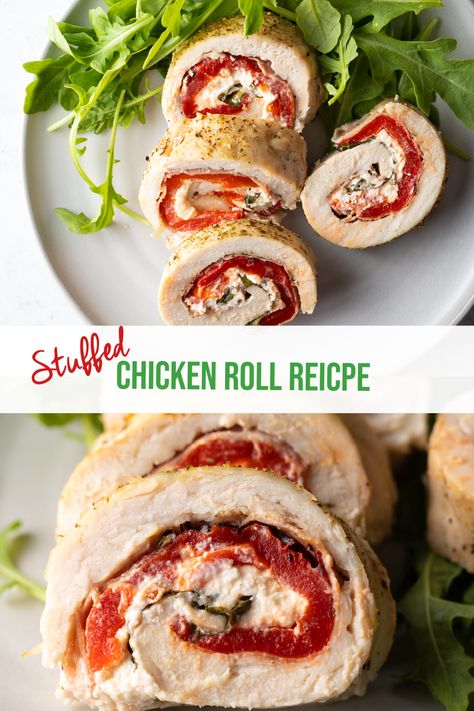 Chicken Rolatine, Grilled Chicken Roll Ups, Stuffed Chicken Cutlets Roll Ups, Chicken Roll Up, Rolled Chicken Breast Recipes, Roulade Chicken, Chicken Breast Roll Ups, Chicken Roll Ups Stuffed, Meat Pinwheels