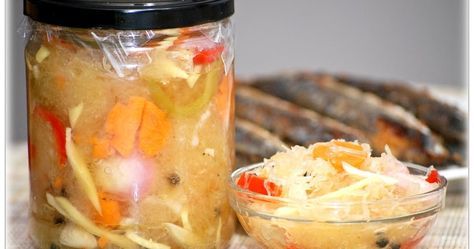 Atsarang Papaya, Pickled Papaya, Filipino Recipes, Pinoy Recipes, Pinay in Texas Atsarang Papaya Recipe, Pinoy Salad, Papaya Salad Recipe, Pickled Papaya, Pagkaing Pinoy, Papaya Recipes, Fried Meat, Philippines Recipes, Pinoy Foods