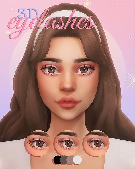 Sims 4 Eyelashes, Sims 4 Nails, Mods Sims 4, Sims 4 Cc Eyes, The Sims 4 Skin, Makeup Cc, Pelo Sims, Sims 4 Children, Sims 4 Mm Cc