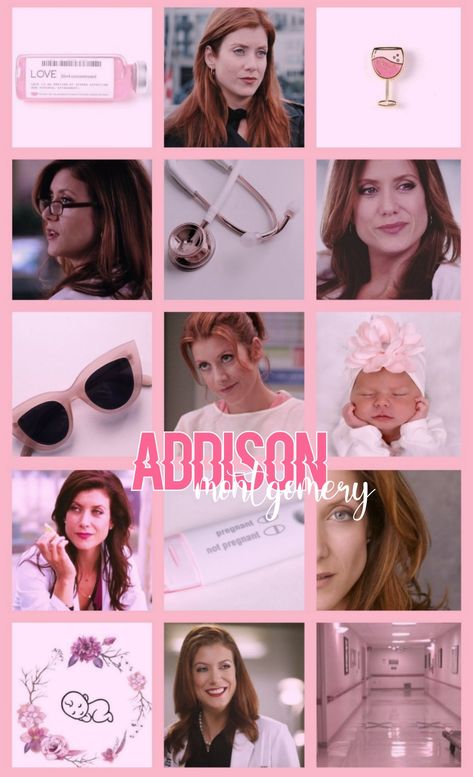 Addison Montgomery Wallpaper, Addison Montgomery Aesthetic, Addison Greys Anatomy, Montgomery Aesthetic, Addison Montgomery, Cute Mobile Wallpapers, Kate Walsh, Grey Anatomy Quotes, Disney Inspired Fashion