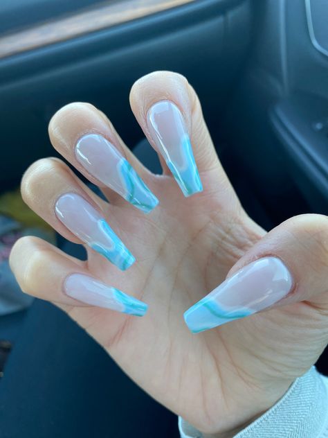 Swiggly Nails, Simple Nail Designs, Simple Nails, Design Inspo, Nail Design, Nail Designs, Nails, Blue, Beauty