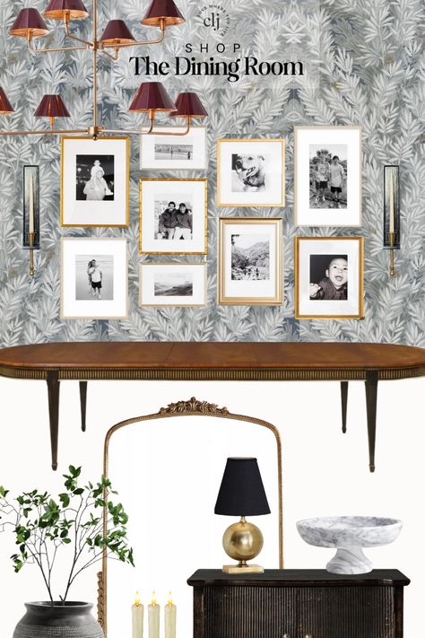 Shop Florencecourt Wallpaper and other curated products on LTK, the easiest way to shop everything from your favorite creators. Florencecourt Wallpaper, Framebridge Gallery Wall, Dining Table Vintage, Mirror Buffet, Wall Candle Sconces, Buffet Mirror, Dining Room Console, Antique Mirror Wall, Gallery Frames