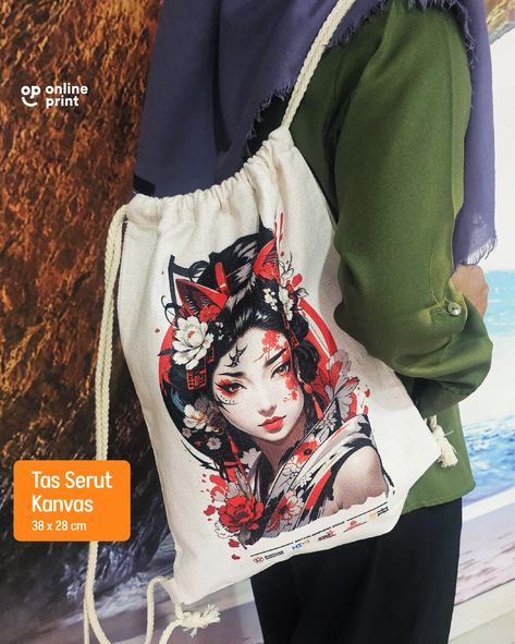 Tas serut kanvas kekinian udah hadir di Online Print! Custom desain sesuka hati, buat tas serutmu jadi statement gaya yang keren abis. Cocok buat hadiah, promosi, atau sekadar gaya sehari-hari. ⁣
⁣
Yuk, cetak sekarang! ⁣
Akses onlineprint.co.id ketik “Tas Serut” di kolom search. ⁣
⁣
⁣
#OnlinePrint #KlikLangsungPrint #digitalprinting #percetakanjakarta