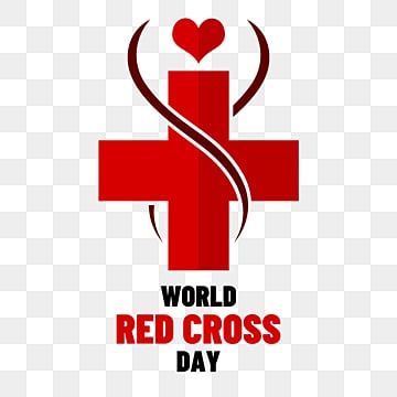 Red Cross Day, Health Clipart, World Red Cross Day, Red Cross Logo, Red Symbol, Red Clipart, World Clipart, Heart Medical, Cross Clipart