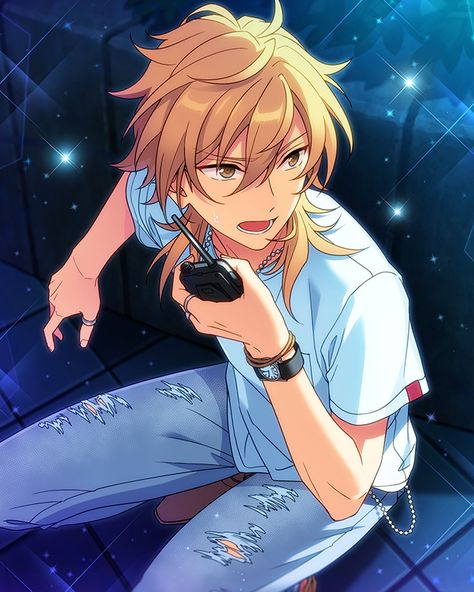 Kaoru Hakaze, Anime Prince, Oc Drawings, Star Cards, Rhythm Games, Ensemble Stars, Music Star, Aesthetic Anime, Game Art