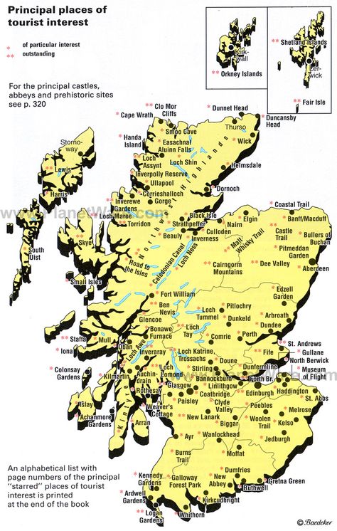 Map of Scotland - with Ayr, Kintyre, Loch Lomond, Arran, Isle of Skye and other Western Isles identified. Scotland Tourist Attractions, Map Of Scotland, Scotland Vacation, Scotland History, Scotland Map, Scottish Ancestry, Castles In Scotland, Scottish Castles, Scottish Landscape