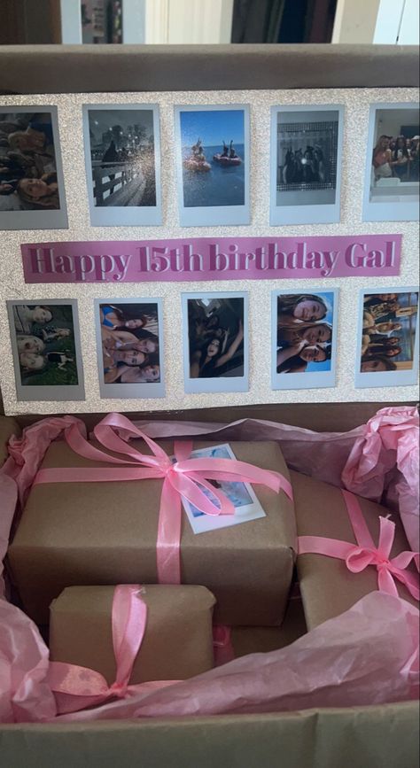 Sweet 16 Birthday Gift Ideas For Best Friend, Quince Birthday Gift Ideas, 15 Birthday Ideas Gift, Birthday Gift Ideas For Girls 14-15, 15th Birthday Gifts For Girls Ideas, 15 Gifts For 15th Birthday, Quince Gift Ideas For Best Friend, 15th Birthday Present Ideas, Homemade Best Friend Gifts