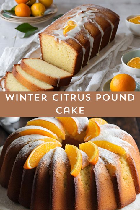 Delight in the cozy flavors of Winter Citrus Pound Cake! 🍊❄️ This moist and zesty cake is a seasonal masterpiece, blending the warmth of winter with the vibrant essence of citrus fruits. A perfect treat to accompany chilly days or festive gatherings. 🍰✨ #WinterBaking #CitrusDelight #PoundCakeJoy Citrus Pound Cake, Cranberry Orange Pound Cake, Comfort Recipes, Winter Baking, Frozen Cranberries, Citrus Fruits, Cake Servings, Dried Cranberries, Citrus Fruit