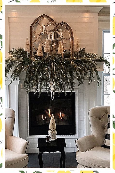 Christmas Mantel - Are you ready to solve your solution? Click to fulfill your needs. Kaktus Dan Sukulen, Quotes Christmas, Christmas Fireplace Decor, Christmas Mantle Decor, Christmas Mantel Decorations, Christmas Mantle, Christmas Fireplace, Instagram Christmas, 2023 Christmas