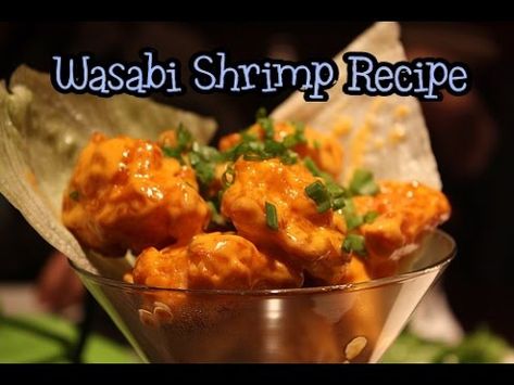 Wasabi Shrimp Recipe, Shrimp Batter, Wasabi Recipes, Dynamite Shrimp, Prawn Dishes, Prawn Salad, Grilled Shrimp Recipes, Prawn Recipes, Easy Chinese Recipes