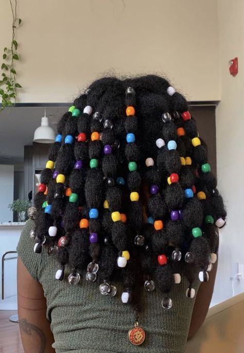 Puff Braids For Black Women, Afro Puffs Hairstyles, Poodle Puffs Natural Hair, Poodle Puffs Hairstyle, Puff Braids, Cabello Afro Natural, Hair Puff, Protective Hairstyles Braids, African Braids Hairstyles