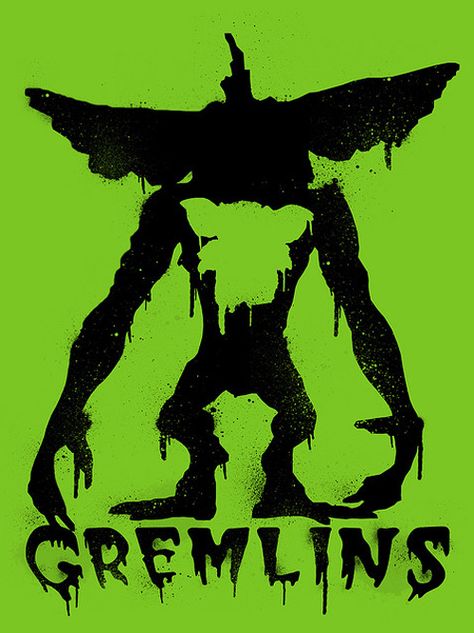 Gizmo hasn't fought a green monster on the big screen for more than 20 years. In the world of fan art, however, our adorable mogwai is terrorized for eternity. Gremlins Fan Art, Gremlins Art, Castlevania Wallpaper, Green Monster, Horror Movie Art, Green Monsters, Picture Illustration, Gremlins, Scary Movies