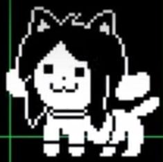 Temmie Pixel Art, Art