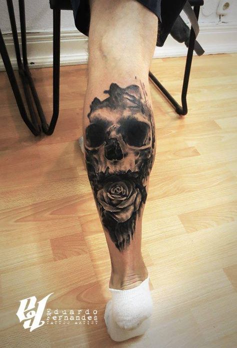 Tattoo Fairy, Skull Tattoo Designs, Harley Tattoos, Chicanas Tattoo, Skull Rose Tattoos, Skull Hand Tattoo, Skull Sleeve Tattoos, Skull Sleeve, Biker Tattoos