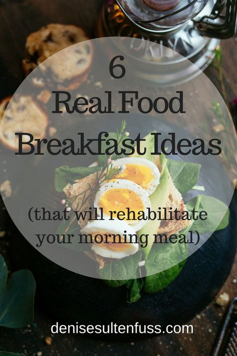 Use these uncomplicated real food breakfast ideas to rehabilitate your morning meal routine and bury the sugar beast. Rather than sugary cereals and processed foods, reach for real food in the morning to fuel your body.#realfood #christianfoodie #recipes #whole30 #cleanfood #holyandhealthy Real Food Breakfast, Food Breakfast Ideas, Breakfast Ideas Healthy Clean Eating, Homemade Cereal, Grain Free Breakfast, Healthy Breakfast On The Go, Breakfast Meat, Paleo Meals, Breakfast Recipes Sweet