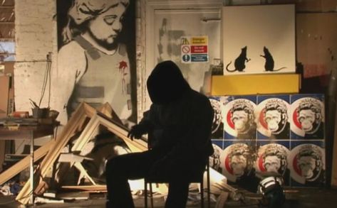 Is Massive Attack member '3D' Robert Del Naja Banksy? Banksy Mural, Werner Herzog, The Incredible True Story, Massive Attack, Francisco Goya, Banksy Art, Vivian Maier, Trip Hop, Best Documentaries