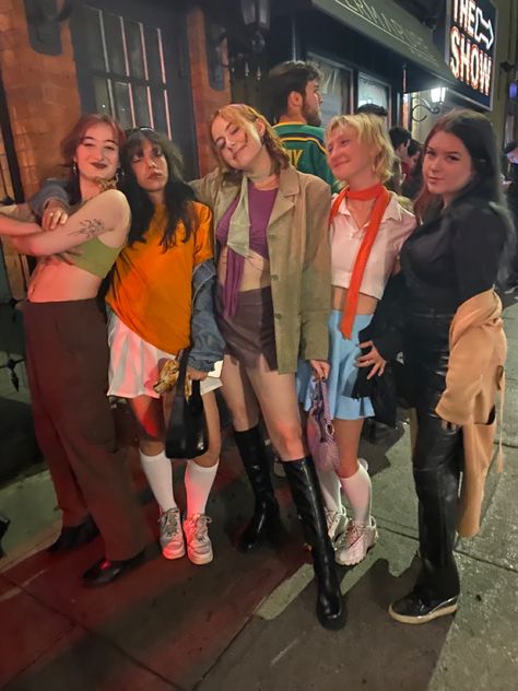 Happy halloween from the scooby gang Mystery Inc Halloween Costumes, Mystery Gang Halloween Costume, Scooby Gang Halloween Costumes, Mystery Gang Costumes, Scooby Doo Costumes Group, Scooby Doo Gang Costumes, Scooby Doo Gang, Gang Costumes, The Scooby Gang