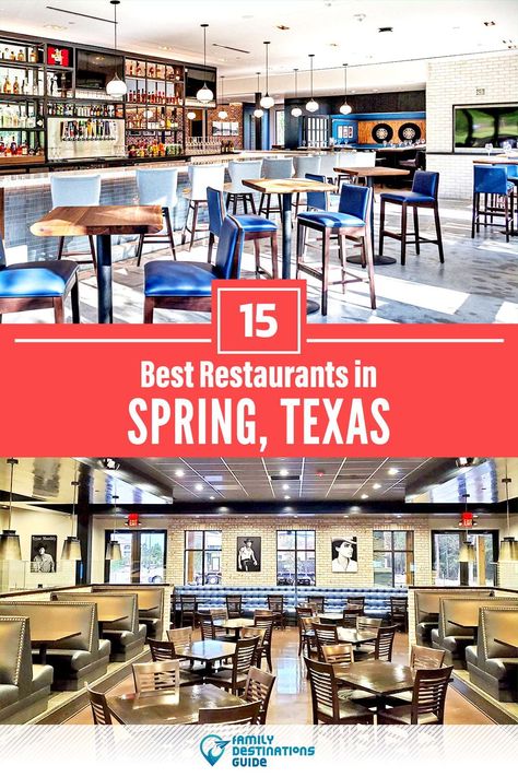 Texas Restaurant, Brunch Places, Spring Texas, Family Destinations, Brunch Spots, Best Bbq, Best Places To Eat, Best Restaurants, Amazing Places