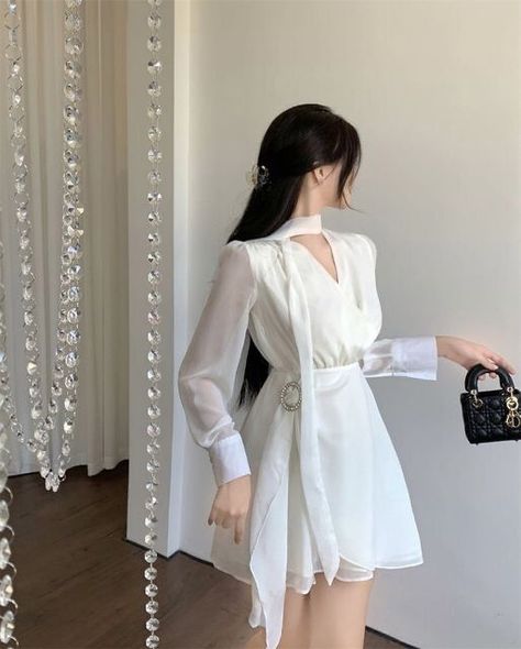 Korean Fashion Dress, Pretty Prom Dresses, Fashionista Clothes, Looks Street Style, Korean Dress, Elegantes Outfit, Mein Style, Glam Dresses, Looks Chic