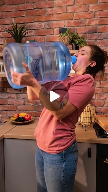 Practical water bottle stand step-by-step tutorial🔄  #drinkyourwater #waterbottlestand #stayhydrated #5minutecrafts | Instagram 5 Gallon Water Jug Ideas Diy, Diy Water Bottle Storage, Water Bottle Stand, Water Dispenser Stand, Big Water Bottle, Water Bottle Crafts, Gallon Water Jug, Water Bottle Storage, Diy Water Bottle