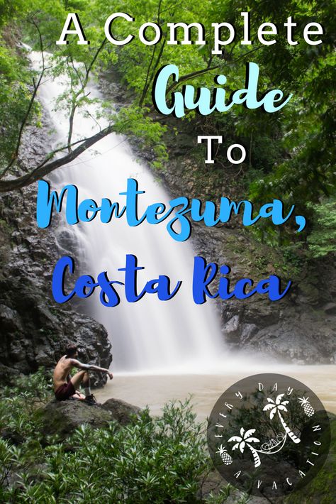 A Complete Guide To Montezuma, Costa Rica - Every Day A Vacation Montezuma Costa Rica, Visit Costa Rica, Costa Rica Vacation, Montezuma, Central America Travel, Costa Rica Travel, Surf Lesson, The Number 1, Travel Writer