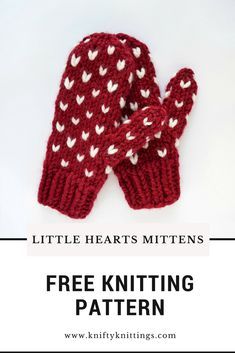 Knitting Gloves, Knitting Gloves Pattern, Knitted Mittens Pattern, Knitted Mittens, The Mitten, Loom Knitting Patterns, Gloves Pattern, Vogue Knitting, Crochet Mittens