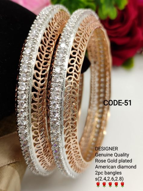 Diamond Kada Design For Women, Kada Design For Women, Diamond Bracelets Wedding, Kada Design, Diamond Kada, Ad Bangles, Bracelets Wedding, Kids Gold Jewelry, Real Diamond Earrings