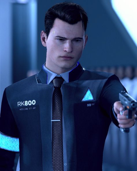 Detroit: Become Human, Bryan Dechart, Detroit Become Human Connor, Detroit Being Human, I Like Dogs, Baby Crying, Detroit Become Human, Fictional Crushes