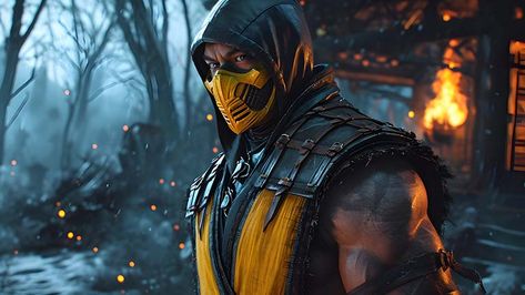 Stunning 4K Desktop Wallpapers - Free & HD Full Screen Mortal Kombat Scorpion, 4k Desktop Wallpapers, Mortal Kombat Art, Iphone Wallpaper Images, Hd Desktop, 4k Wallpaper, More Wallpaper, Desktop Wallpapers, Mortal Kombat