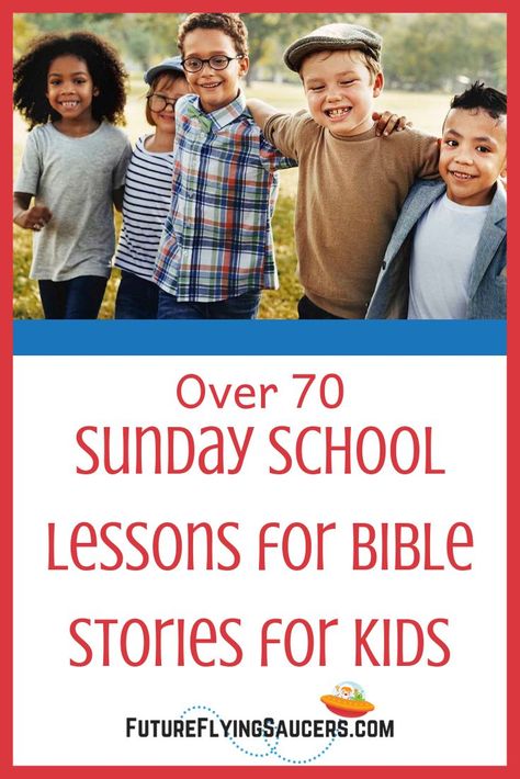 Over 70 #Sundayschoollessonsforkids listed in chronological order. Perfect for children ages 5 to 12. Use objects from around your home to teach biblical truth. #biblelessonsforkids Childrens Ministry Curriculum, Sunday School Curriculum, Kids Sunday School Lessons, Bible Object Lessons, Sunday School Kids, Bible Stories For Kids, Bible Study For Kids, Sunday School Activities, Bible Study Lessons