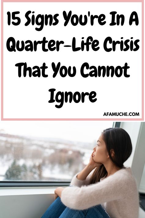 10 Quarter Life Crisis Signs Everybody Ignores - Afam Uche Quarterlife Crisis, Quarter Life Crisis, Feeling Of Loneliness, Your 20s, Life Crisis, Feeling Trapped, Mid Life Crisis, Feeling Lost, Feeling Stuck