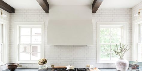 Why You Can't Go Wrong With Subway Tile 4x12 Subway Tile Kitchen, Handmade Subway Tile, Black Grout, Subway Tile Kitchen, Dover White, Glazed Ceramic Tile, Subway Tile Backsplash, Traditional Tile, White Subway Tile