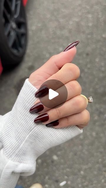 KENZO NAIL STUDIO on Instagram: "This mix giving Dark Chocolate Cherry 🤎🍒 

#kenzonailstudio #torontonails #etobicokenails #fallnails #fall #brownnails #rednails #nailstrend #nailsinspo" Nail Studio, Brown Nails, Chocolate Cherry, Red Nails, Dark Chocolate, Cherry, Nails, On Instagram, Instagram