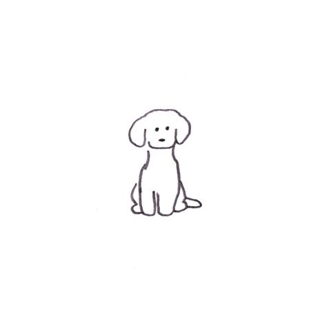 Small Dog Tattoos, Cute Easy Doodles, Handpoke Tattoo, Cute Tiny Tattoos, 강아지 그림, Minimalist Tattoos, Dainty Tattoos, Time Tattoos, Dog Tattoo