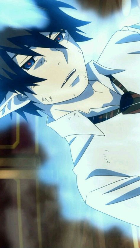 Rin Okumura Wallpaper, Blue Exorcist Wallpaper, Rin Okumura Icon, Shura Blue Exorcist, Rin Blue Exorcist, Blue Ex, Blue Exorcist Rin, Blue Exorcist Anime, Exorcist Anime