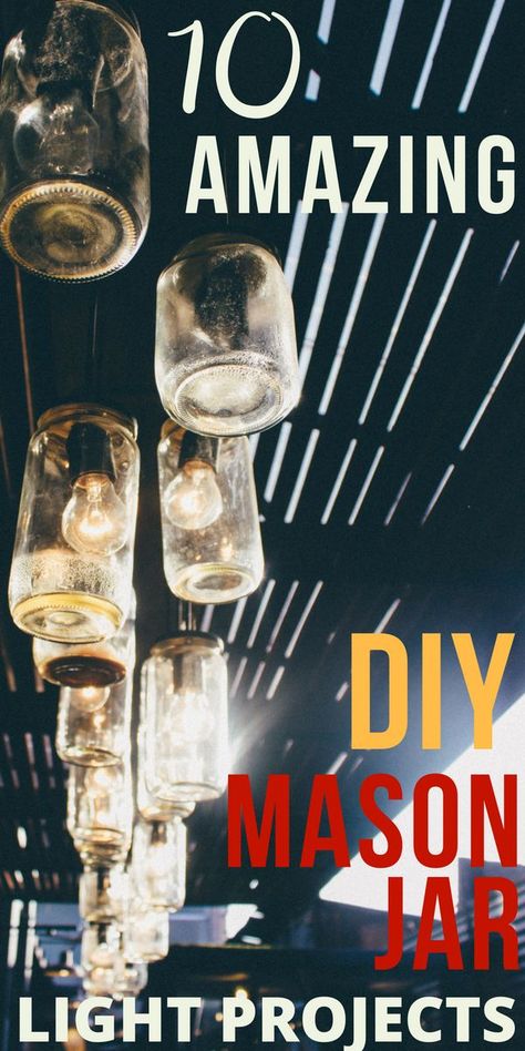 Mason Jar Decorating, Canning Jar Lights, Diy Mason Jar Lights, Mason Jar Lights, Mason Jar Light, Jars Diy, Farm Craft, Diy Mason Jar, Homesteading Diy