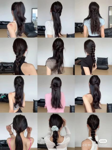 Pretty Hair Cuts, Korean Hair Color, Hairstyles For Layered Hair, Hair Stylies, Peinados Fáciles Para Cabello Corto, Hair Up Styles, Hair Tutorials For Medium Hair, Haircuts Straight Hair, Hair Stylist Life