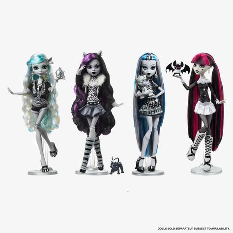 Monster High Reel Drama Dolls, Reel Drama Monster High, Monster High Collector Dolls, Monster High Dolls 2022, Rare Monster High Dolls, Monster High Dolls Collection, Clawdeen Draculaura, Monster High Collection, New Monster High Dolls