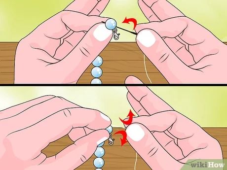 How To Restring Pearls, Restringing Pearls, Stringing Pearls, Jewelry Knowledge, Pearls Diy, Diy Chandelier, Beading Needles, Beading Wire, Real Pearls