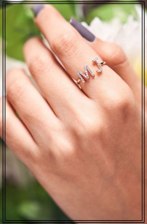 Glimpse Stone ~ "CELEBRATE THE LUXURY OF LIFE"  We offer our latest collection of handcrafted fine jewelry created by our professional designers, exclusively from Natural Diamonds and Gold.  Contact Us (Whatsapp): +91 9727813314  #glimpsestone, #weddingring, #engagementring, #weddingbands, #diamondring, #diamondjewelry, #goldjewellery, #couplebands, #engagementbands, #jewelry, #jewellery, #jewelrydesign, #gold, # diamond, #ring, #bands, #necklace, #bracelets, #pendent, #finejewellery #rosegold Alphabet Ring, Couple Bands, Hand Jewelry Rings, Jewelry Necklace Simple, Ring Initial, Gold Initial Ring, Custom Diamond Rings, Ring Bands, Minimal Ring