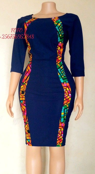 Ankara Pencil Dress, African Dress Patterns, Evening Dress Patterns, Short African Dresses, Short Dress Styles, African Inspired Clothing, Stylish Work Attire, Office Dresses For Women, Work Dresses For Women