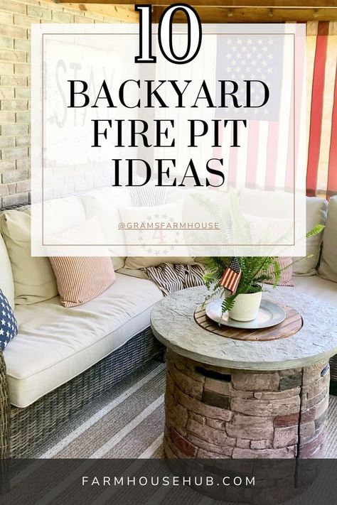 Backyard Fire Pit Ideas Stone Fire Pit Ideas Backyard, Best Fire Pit, Backyard Fire Pit Ideas, Backyard Fire Pit, Fire Pit Ideas, Cool Fire Pits, Stone Fire Pit, Outdoor Sofas, Cozy Outdoor