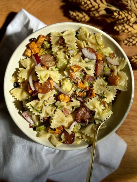 Fall Pasta Salad - Emma's Plate